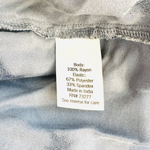 NWT SONOMA Women Sleeveless Pullover Square Neck Blue Rayon Shirt Plus Size 4X - Picture 13 of 14